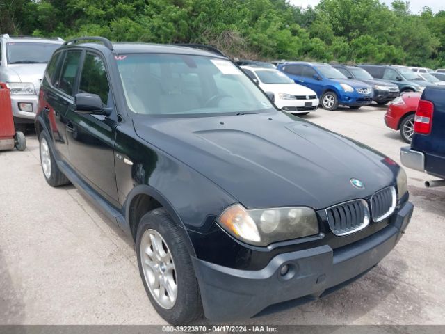 Auction sale of the 2004 Bmw X3 2.5i, vin: WBXPA73464WB22101, lot number: 39223970