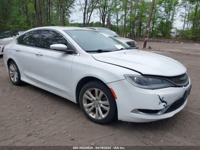 Auction sale of the 2015 Chrysler 200 Limited, vin: 1C3CCCAB4FN694648, lot number: 39224824