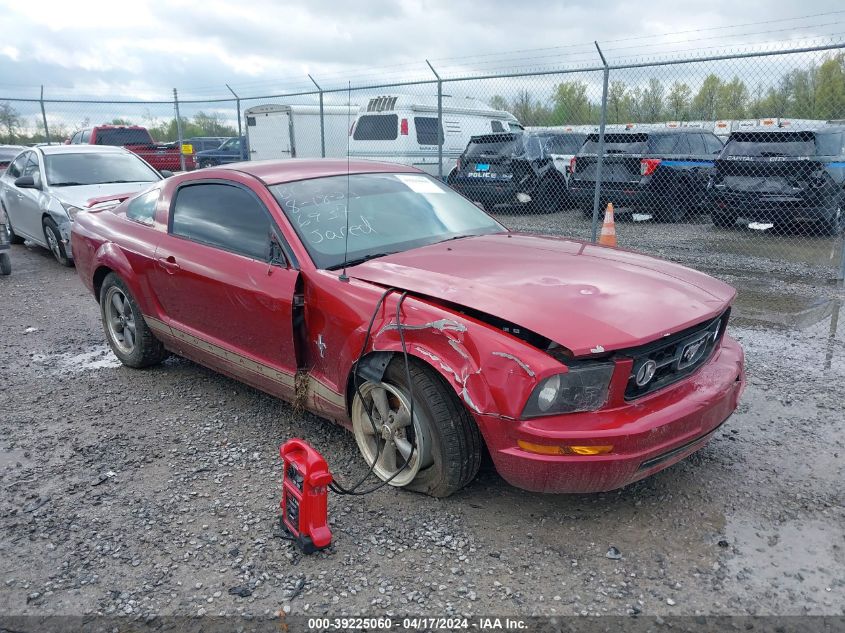 Lot #2506942733 2006 FORD MUSTANG V6 salvage car