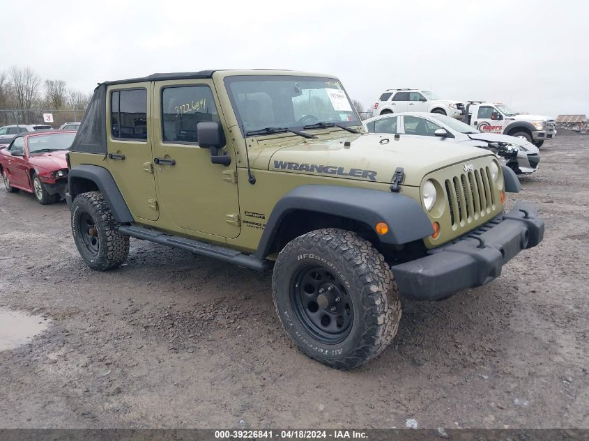 Lot #2504634489 2013 JEEP WRANGLER UNLIMITED SPORT salvage car
