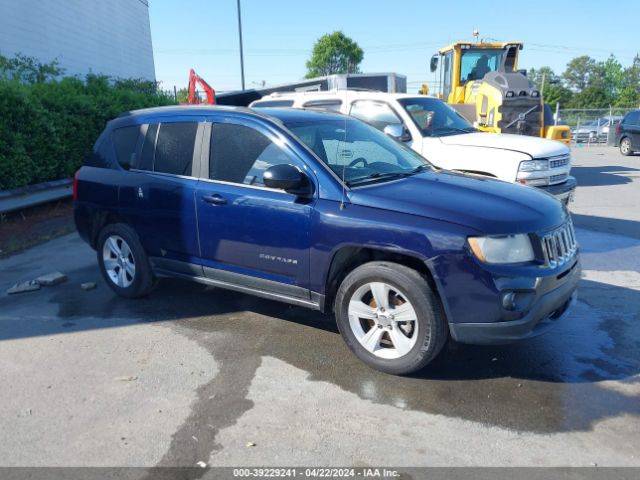 Auction sale of the 2012 Jeep Compass Latitude, vin: 1C4NJDEB2CD591580, lot number: 39229241
