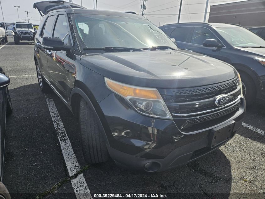 Lot #2490855784 2013 FORD EXPLORER LIMITED salvage car