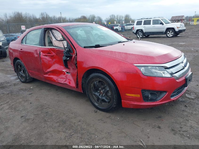 Lot #2504634474 2011 FORD FUSION SE salvage car