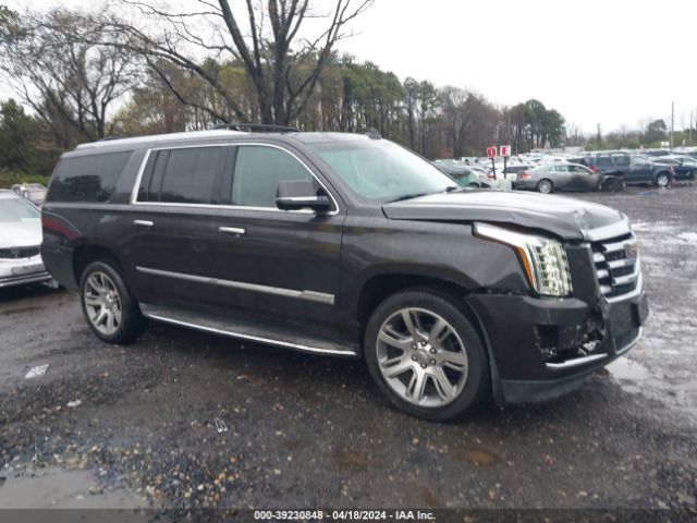 Auction sale of the 2015 Cadillac Escalade Esv Luxury, vin: 1GYS4SKJ1FR552541, lot number: 39230848