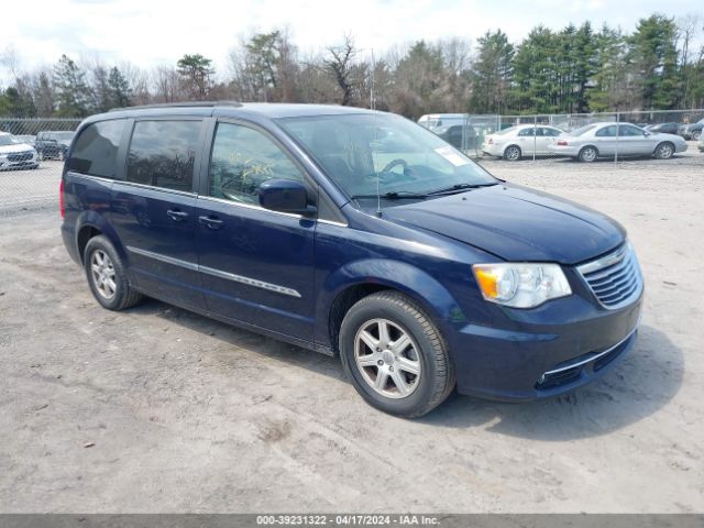 Auction sale of the 2012 Chrysler Town & Country Touring, vin: 2C4RC1BG9CR303657, lot number: 39231322