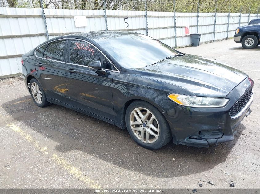 Lot #2490855964 2016 FORD FUSION SE salvage car