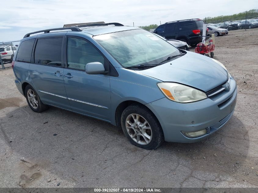 Lot #2501358302 2005 TOYOTA SIENNA XLE LIMITED salvage car