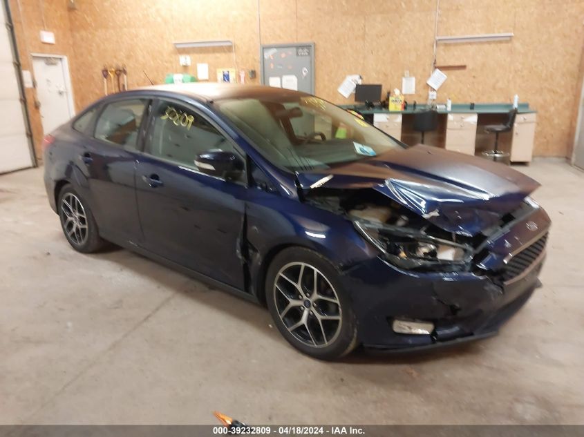 Lot #2504639044 2017 FORD FOCUS SEL salvage car