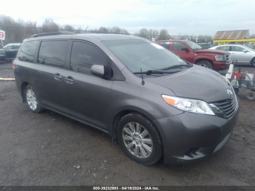 Lot #2520804630 2011 TOYOTA SIENNA LE salvage car