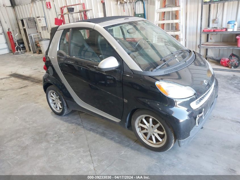 Lot #2476825423 2008 SMART FORTWO PASSION salvage car