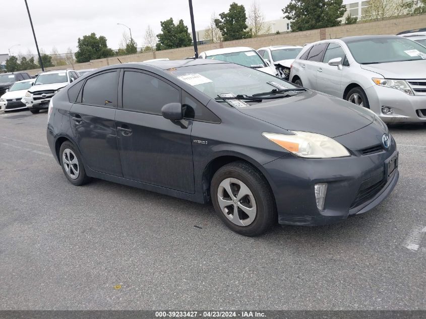Lot #2490854920 2013 TOYOTA PRIUS TWO salvage car