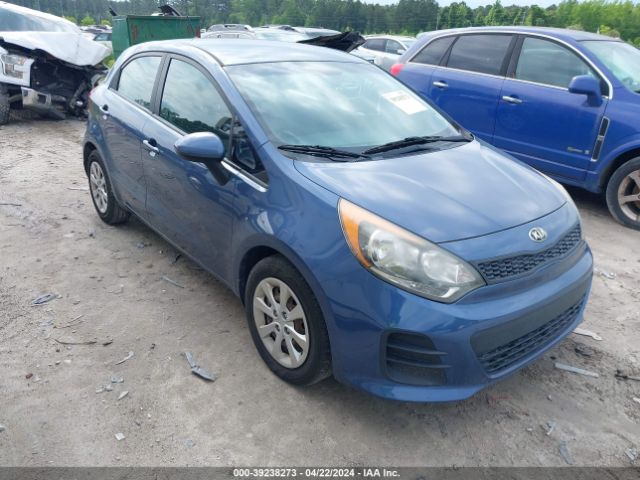 Auction sale of the 2016 Kia Rio Lx, vin: KNADM5A38G6569596, lot number: 39238273