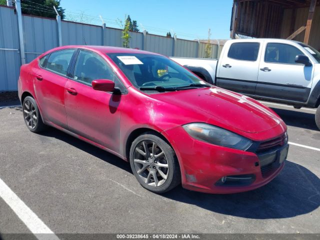 Auction sale of the 2013 Dodge Dart Rallye, vin: 1C3CDFBH9DD641397, lot number: 39238645