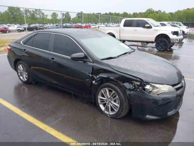 Auction sale of the 2015 Toyota Camry Se, vin: 4T1BF1FKXFU054019, lot number: 39240418