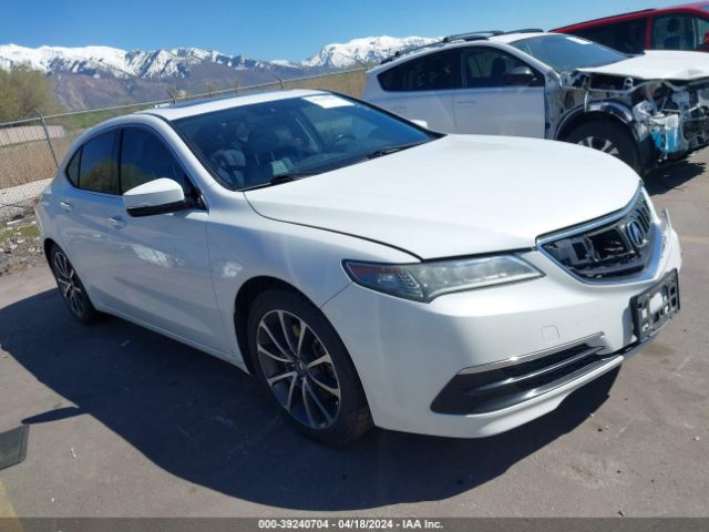 Auction sale of the 2016 Acura Tlx V6 Tech, vin: 19UUB2F50GA005683, lot number: 39240704