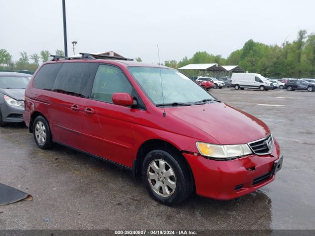 Auction sale of the 2004 Honda Odyssey Ex, vin: 5FNRL186X4B052028, lot number: 39240807