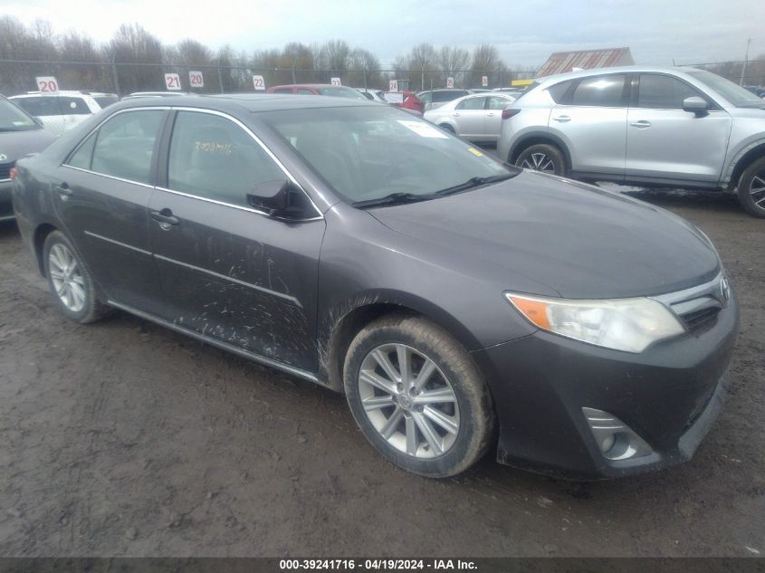 Lot #2520804535 2014 TOYOTA CAMRY XLE salvage car