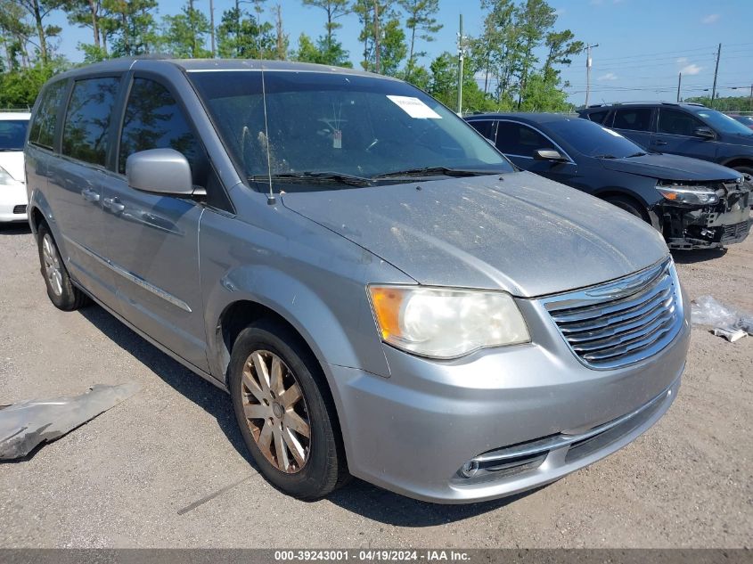 Lot #2490865524 2013 CHRYSLER TOWN & COUNTRY TOURING salvage car