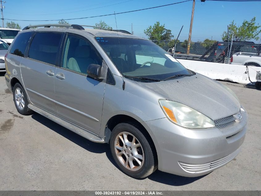 Lot #2488548272 2004 TOYOTA SIENNA LE salvage car