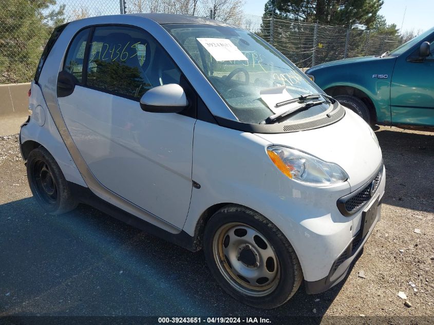 Lot #2493174697 2013 SMART FORTWO PASSION/PURE salvage car
