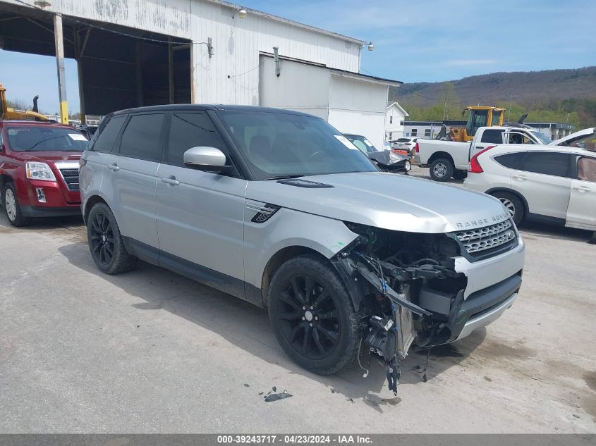 Lot #2519653018 2015 LAND ROVER RANGE ROVER SPORT 3.0L V6 SUPERCHARGED HSE salvage car