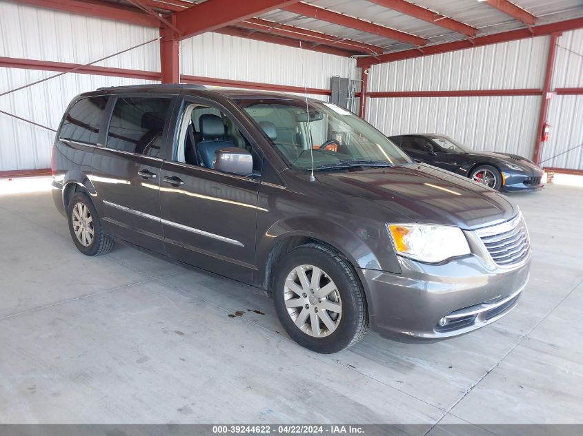 Lot #2495486517 2015 CHRYSLER TOWN & COUNTRY TOURING salvage car