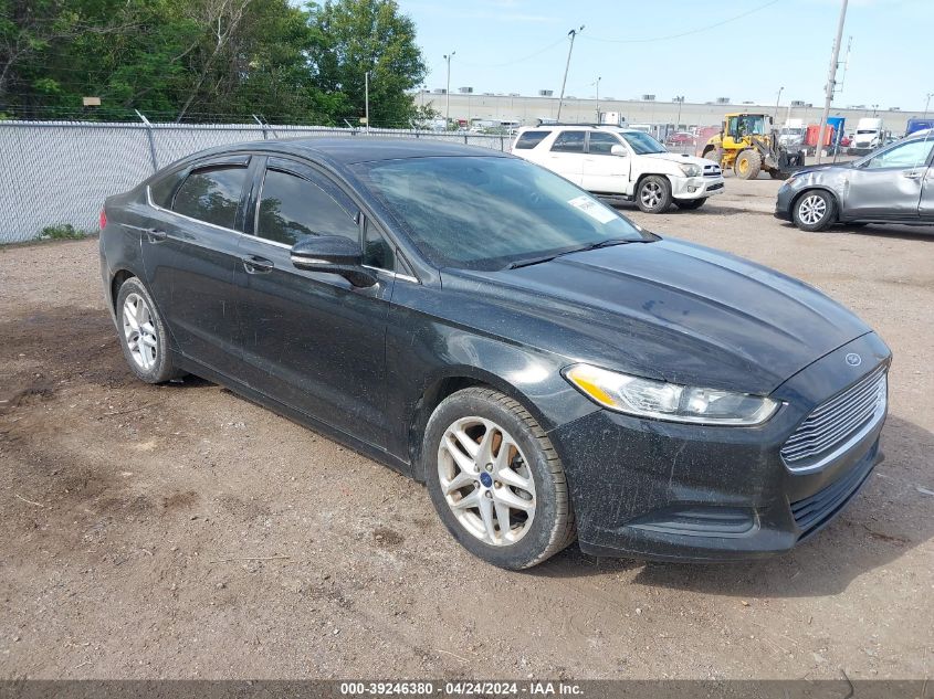 Lot #2509247513 2013 FORD FUSION SE salvage car