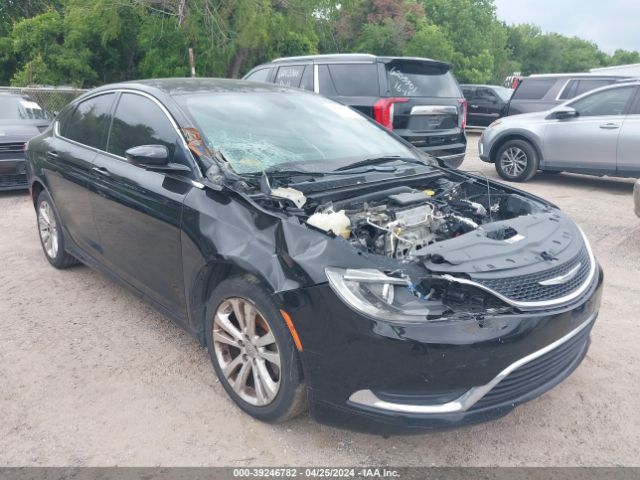 Auction sale of the 2015 Chrysler 200 Limited, vin: 1C3CCCAB1FN574497, lot number: 39246782
