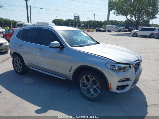 Auction sale of the 2020 Bmw X3 Sdrive30i, vin: 5UXTY3C00L9B07831, lot number: 39247171