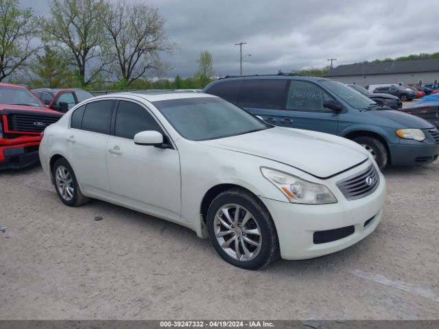 Auction sale of the 2008 Infiniti G35x, vin: JNKBV61F98M279435, lot number: 39247332