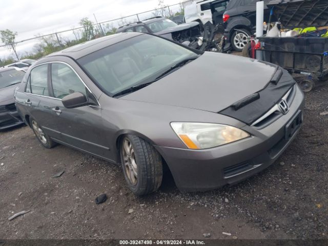 Auction sale of the 2007 Honda Accord 2.4 Ex, vin: 1HGCM56867A151121, lot number: 39247498