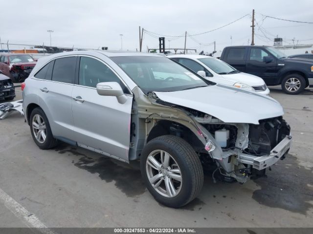 Auction sale of the 2015 Acura Rdx, vin: 5J8TB3H3XFL009871, lot number: 39247553