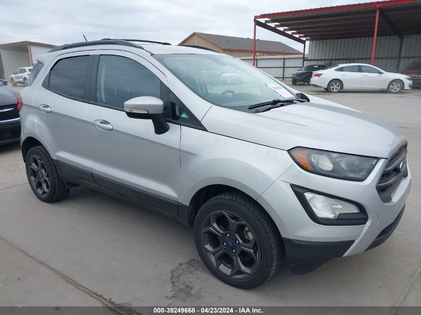 Lot #2509247497 2018 FORD ECOSPORT SES salvage car