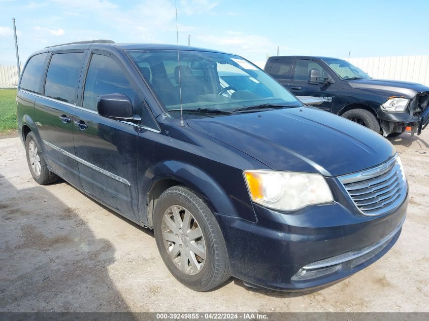 Lot #2490860203 2014 CHRYSLER TOWN & COUNTRY TOURING salvage car