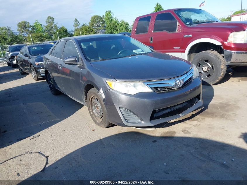 Lot #2490855729 2012 TOYOTA CAMRY LE salvage car