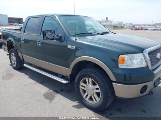 Auction sale of the 2006 Ford F-150 Fx4/lariat/xlt, vin: 1FTPW14526FA05926, lot number: 39253214