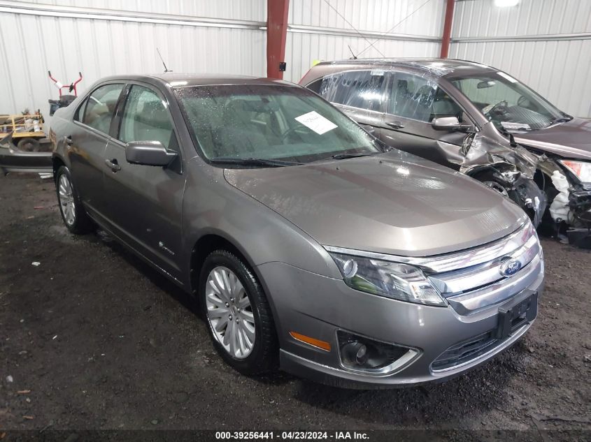 Lot #2504634329 2010 FORD FUSION HYBRID salvage car