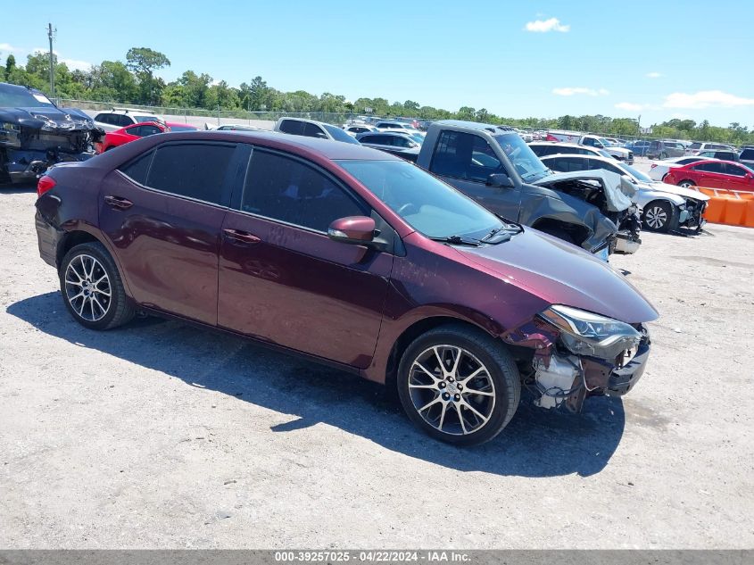 Lot #2520804200 2017 TOYOTA COROLLA SE SPECIAL EDITION salvage car