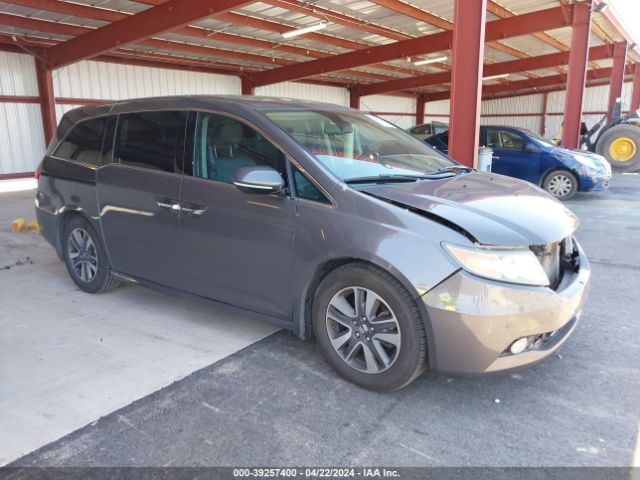 Auction sale of the 2016 Honda Odyssey Touring/touring Elite, vin: 5FNRL5H97GB059041, lot number: 39257400