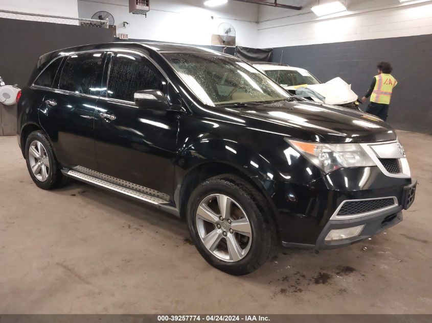 Lot #2506952374 2011 ACURA MDX TECHNOLOGY PACKAGE salvage car