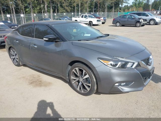 Auction sale of the 2017 Nissan Maxima 3.5 Sl, vin: 1N4AA6AP6HC396841, lot number: 39258178