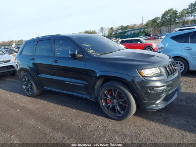Auction sale of the 2016 Jeep Grand Cherokee Srt, vin: 1C4RJFDJ5GC383467, lot number: 39259003