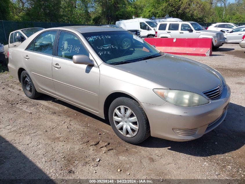 Lot #2504634284 2005 TOYOTA CAMRY LE salvage car