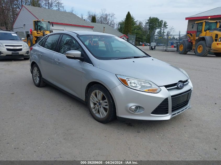Lot #2490855627 2012 FORD FOCUS SEL salvage car