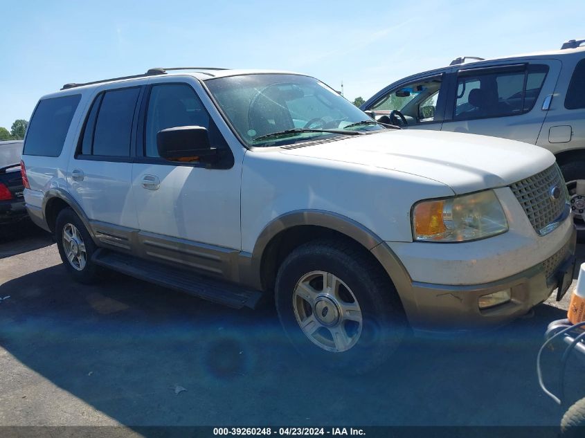 Lot #2504634270 2003 FORD EXPEDITION EDDIE BAUER salvage car