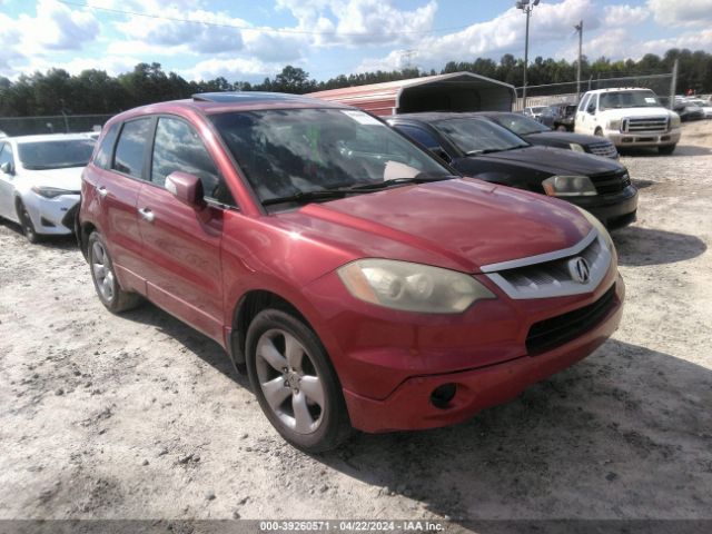 Auction sale of the 2007 Acura Rdx, vin: 5J8TB18527A016431, lot number: 39260571