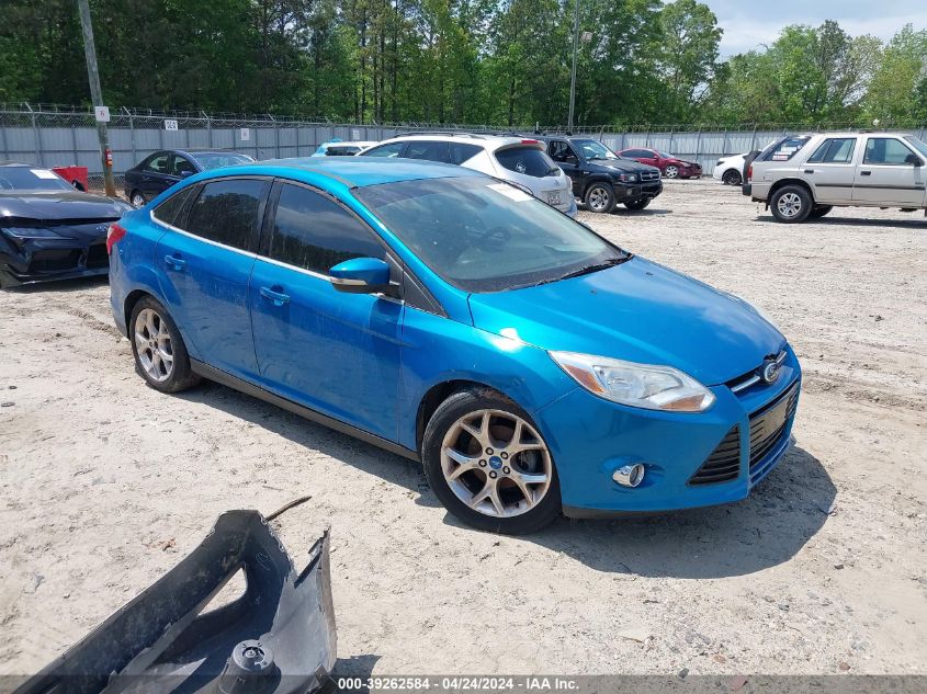 Lot #2504634241 2012 FORD FOCUS SEL salvage car