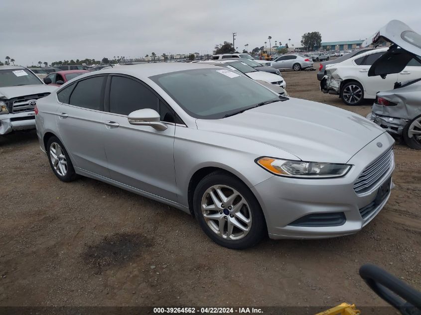 Lot #2493163177 2013 FORD FUSION SE salvage car