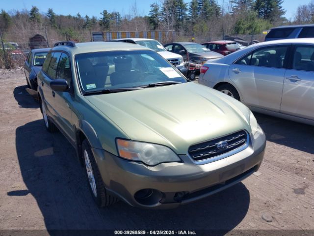 Auction sale of the 2006 Subaru Outback 2.5i, vin: 4S4BP61C266342440, lot number: 39268589