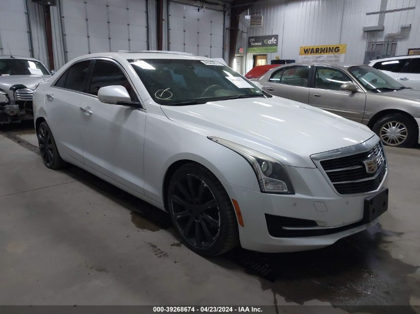 Lot #2504639317 2016 CADILLAC ATS LUXURY COLLECTION salvage car